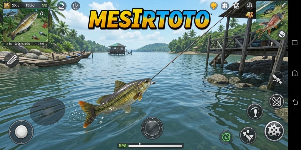 Tangkapan ikan besar dalam gameplay MESIRTOTO yang seru.