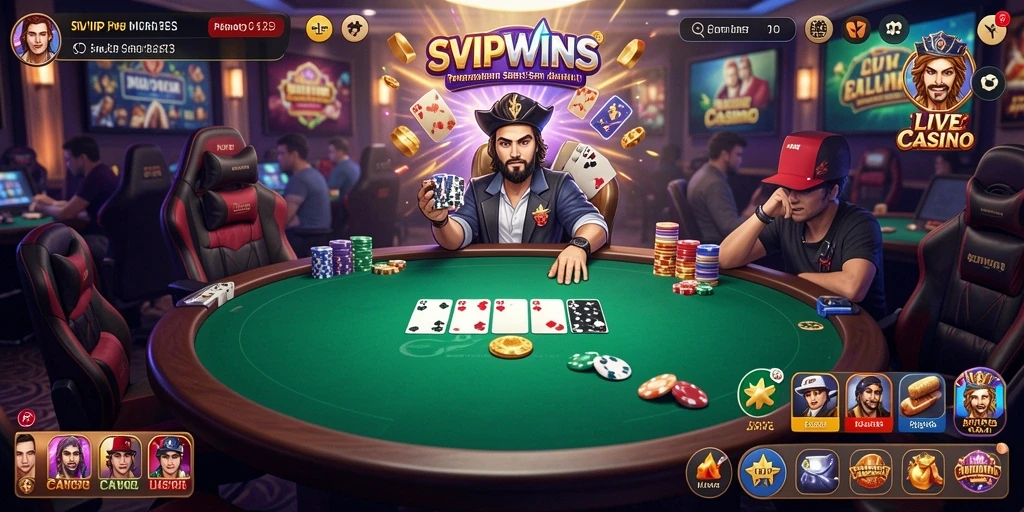 Tampilan permainan langsung yang mendebarkan di SVIPWINS.