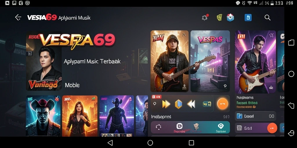 Tampilan gameplay VESPA69 yang menarik dan interaktif.